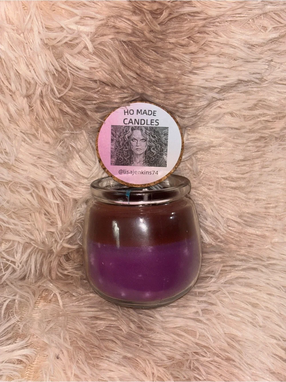 Ho Made Raspberry Truffle candle